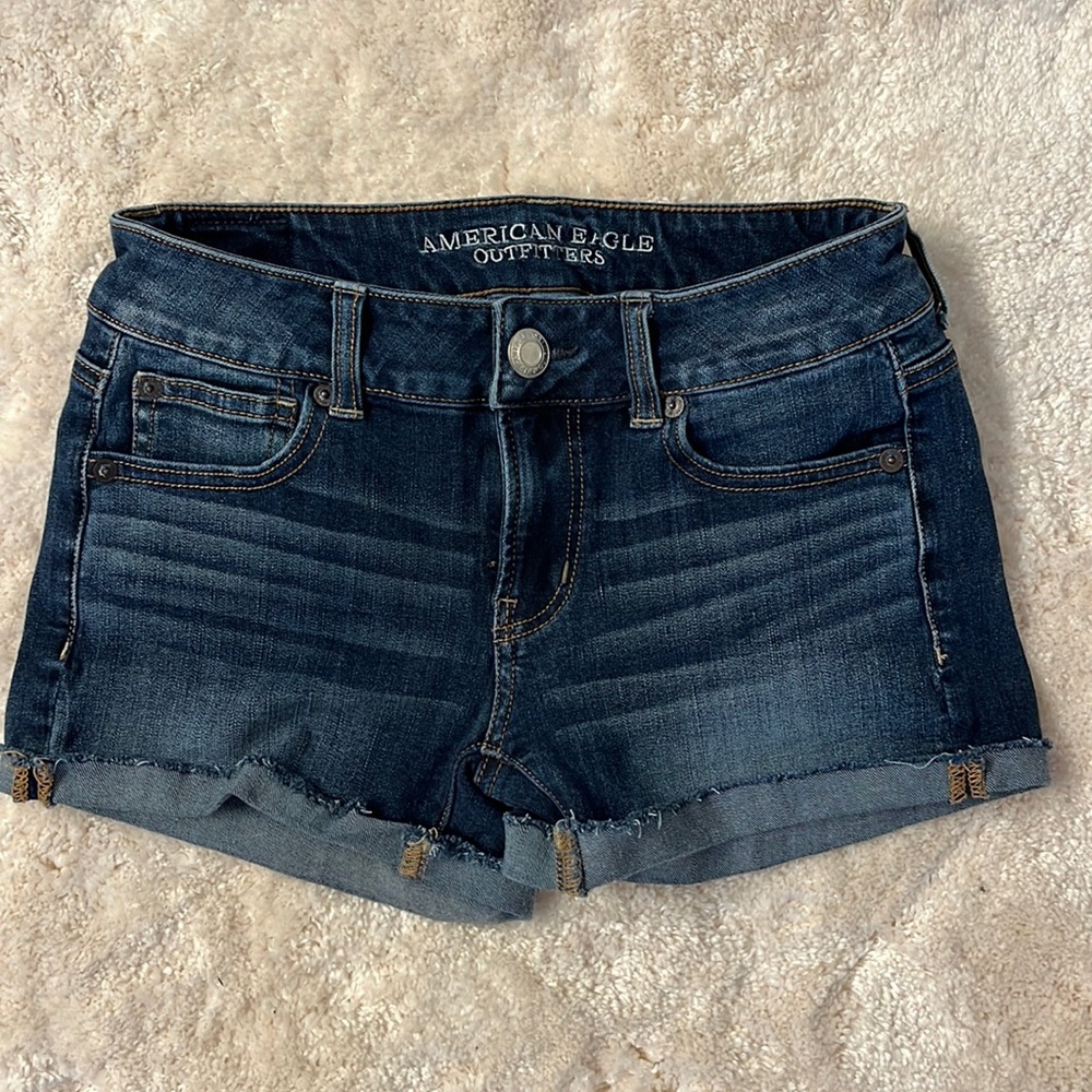 American eagle jean shorts